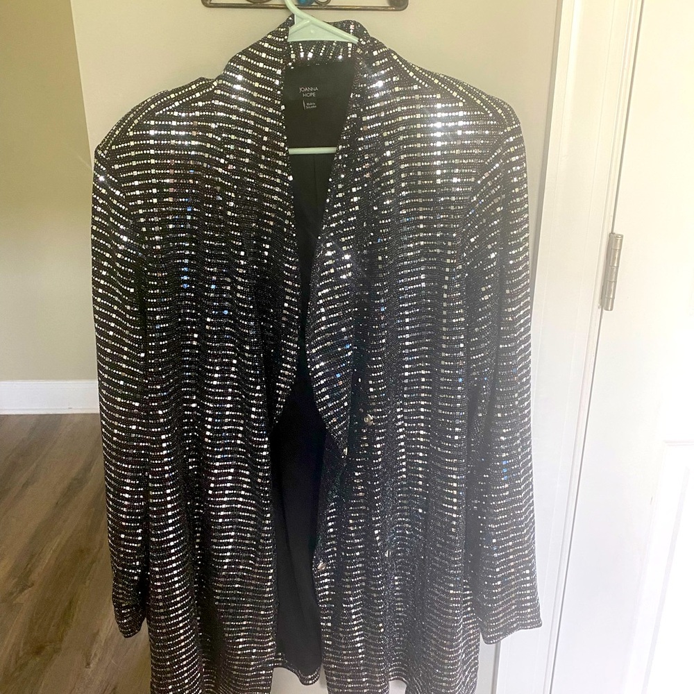 Joanna Hope metallic blazer